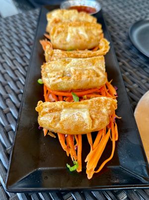 Veggie Gyoza at 26 Thai Sushi & Bar (Brookhaven) in Brookhaven