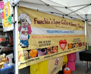  at Melrose Place Farmers Market in West Hollywood