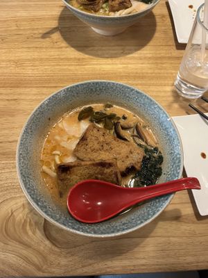 Vegan ramen   at eShin Ramen & Sushi in Poughkeepsie