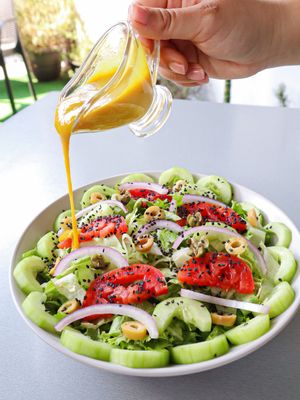Ensaladas deli   at Santas Plantas in Mexico City