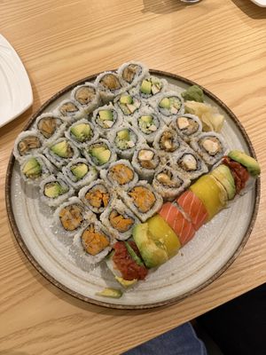 Platter A  at Tenon Vegan Sushi in New York City