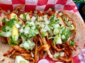 Vegan al Pastor Tacos at Tacos Al Pastor in Atlanta