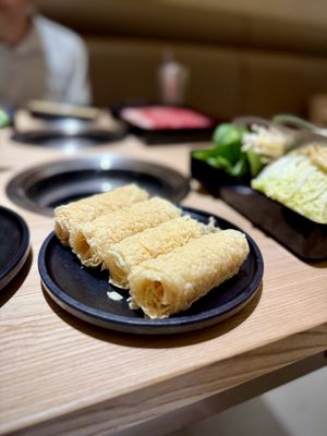 Bean Curd Rolls  at Mumu Hot Pot in Torrance