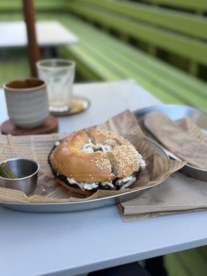   at Lumen Alley Coffee & Bagels in South Yarra