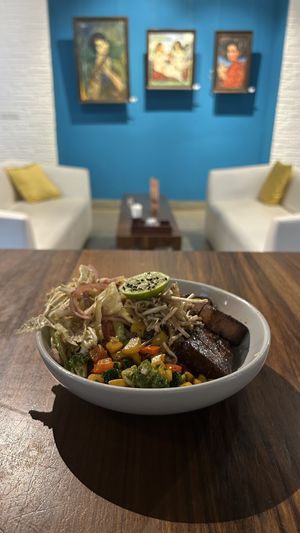 Lemon grass tofu bowl  at Artsy - Coffee & Cultute in Kolkata