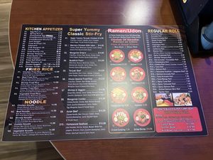 Menu   at Komo Yaki in Mobile