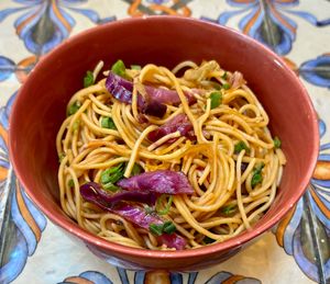 Wok fried noodles  at The Collective by Market Cafe in Dubai