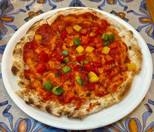 Pizza at The Collective by Market Cafe in Dubai