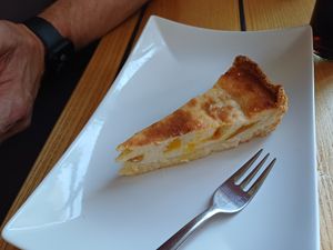 Cheescake mango at VKK in Bremen