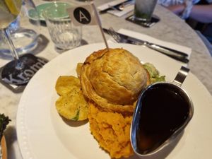 Vegan En-Croute at Albert's Schloss - Manchester in Manchester