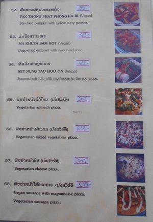 Mea Nuu Vegetarian Restaurant  at Mea Nuu Vegetarian Food in Pattaya