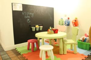 Our beautiful children area specially designed for kids to have healthy meal and play time in one. Parents and children can enjoy at the same time. Enjoy Healthy! at Bubble Tea Paradise Healthy Cafe in Limerick