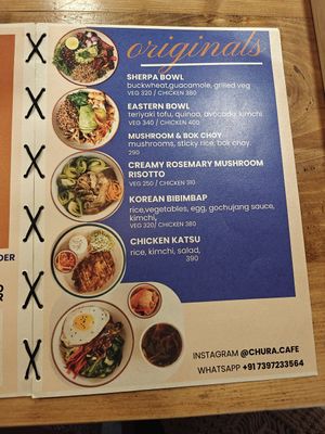 Vegan Bowls at Chura in Dharamshala