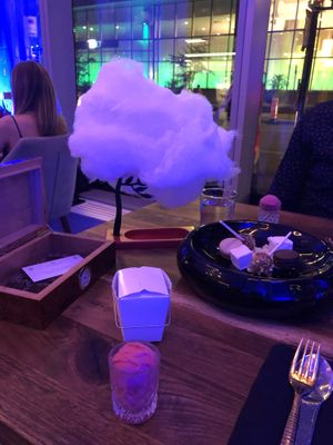 Desserts at Europea in Montreal