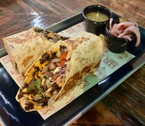 Burrito at El Chapo's Tacos in Dubai