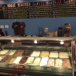 ice cream time! at Milk and Honey in Traverse City