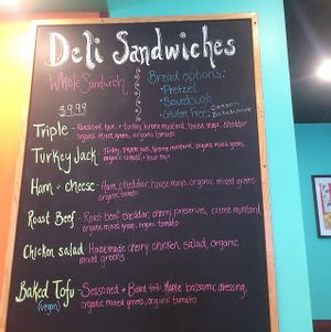 Sandwiches at Milk and Honey in Traverse City