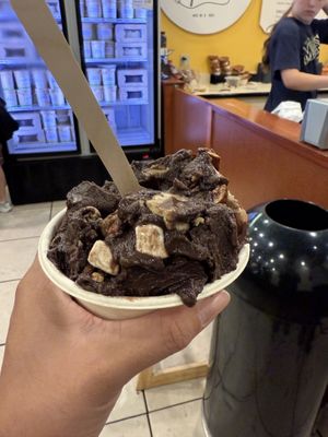 Vegan rocky road  at Milk and Honey in Traverse City