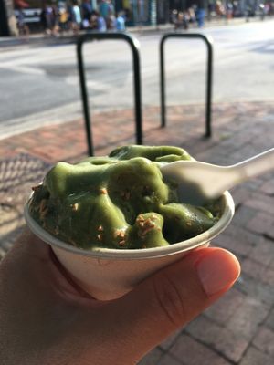 Mumbai Curry vegan mix in at Milk and Honey in Traverse City