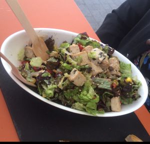 ensalada exotica at Fast and Bio in Alicante