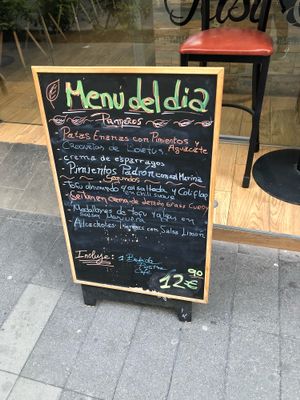 Menu del dia at Fast and Bio in Alicante