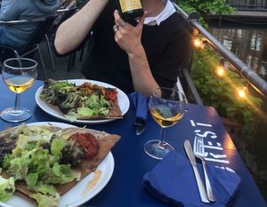 Galettes  at Ti Breizh in Hamburg