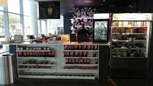 counter at The Squeeze Juice - Mercedes Club in New York City