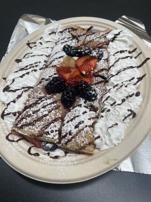   at V&V Delicious Crepes in Capitola