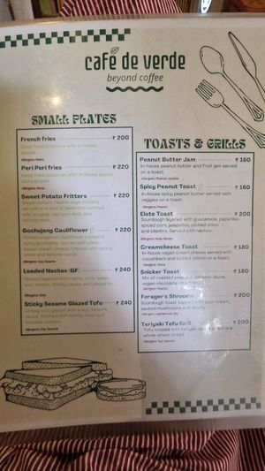  at Cafe De Verde in Bengaluru