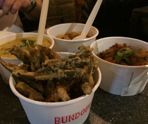 vegan dishes at Bundobust in Leeds