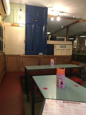 Tables   at Bundobust in Leeds