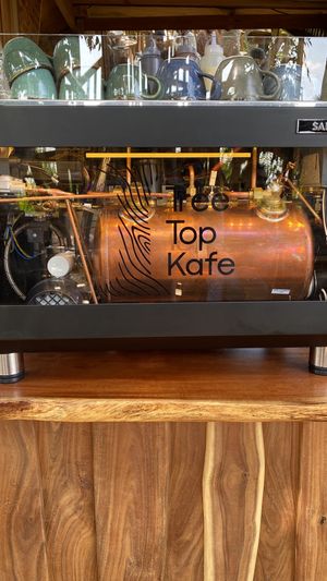 Coffee ☕️   at The Tree Top Kafe in Auroville