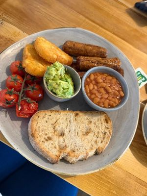 Vegan Breakfast at Leaf & Vine in Wirral