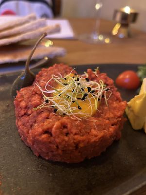 Beef Tartare 13€  at SOULA in Vienna