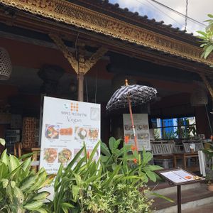 Storefront at Nine Heaven Vegan Warung in Ubud