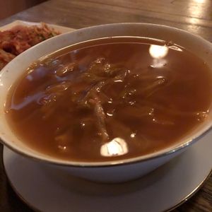 Kimchi soup~ at Nine Heaven Vegan Warung in Ubud