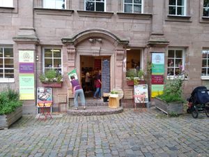Outside at Lotos 2 Naturkostladen in Nuremberg
