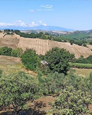 Panoramic view at Bel Campà in Chieti