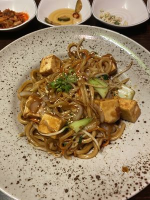 Tofu noodles   at Mamy in Prague