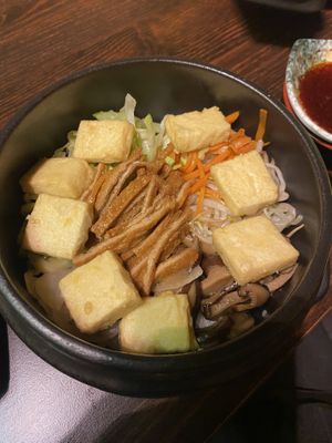Tofu bibimap  at Mamy in Prague