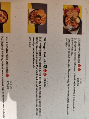 Check the list of allergens at Mamy in Prague