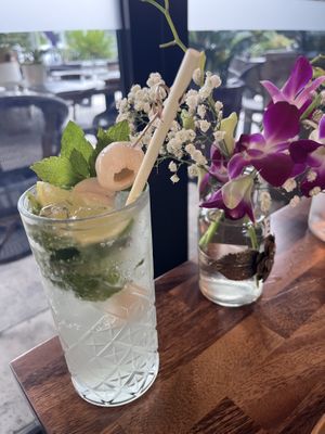 Lychee mocktail   at Tamrab Thai  in Taringa