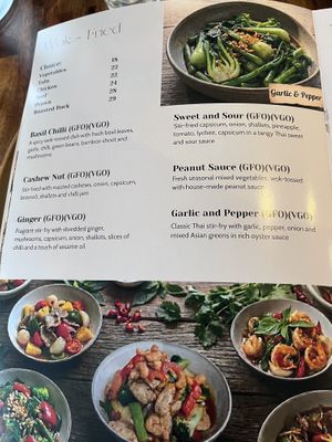 Wok fried   at Tamrab Thai  in Taringa