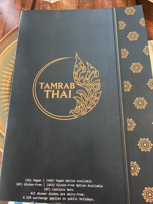 Menu   at Tamrab Thai  in Taringa