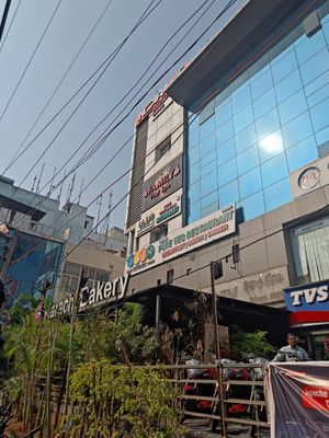 Front look at Jain Kitchen, Pure Vegetarian Restaurant in Hyderabad