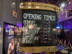 opening hours  at Taco Mazama - Renfield St in Glasgow