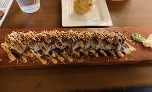 Vegan Red Crunch Roll  at En sushi in Tacoma