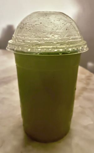 Passionfruit mojito at Vegan Burger - JBR in Dubai