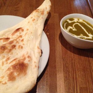 mushroom and sag curry at HamaRaja in Yokohama