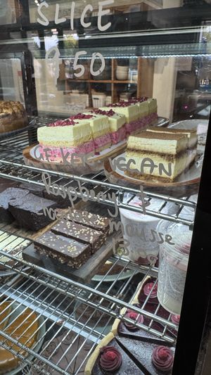 Gf keto vegan cakes  at Kefi in Taupo